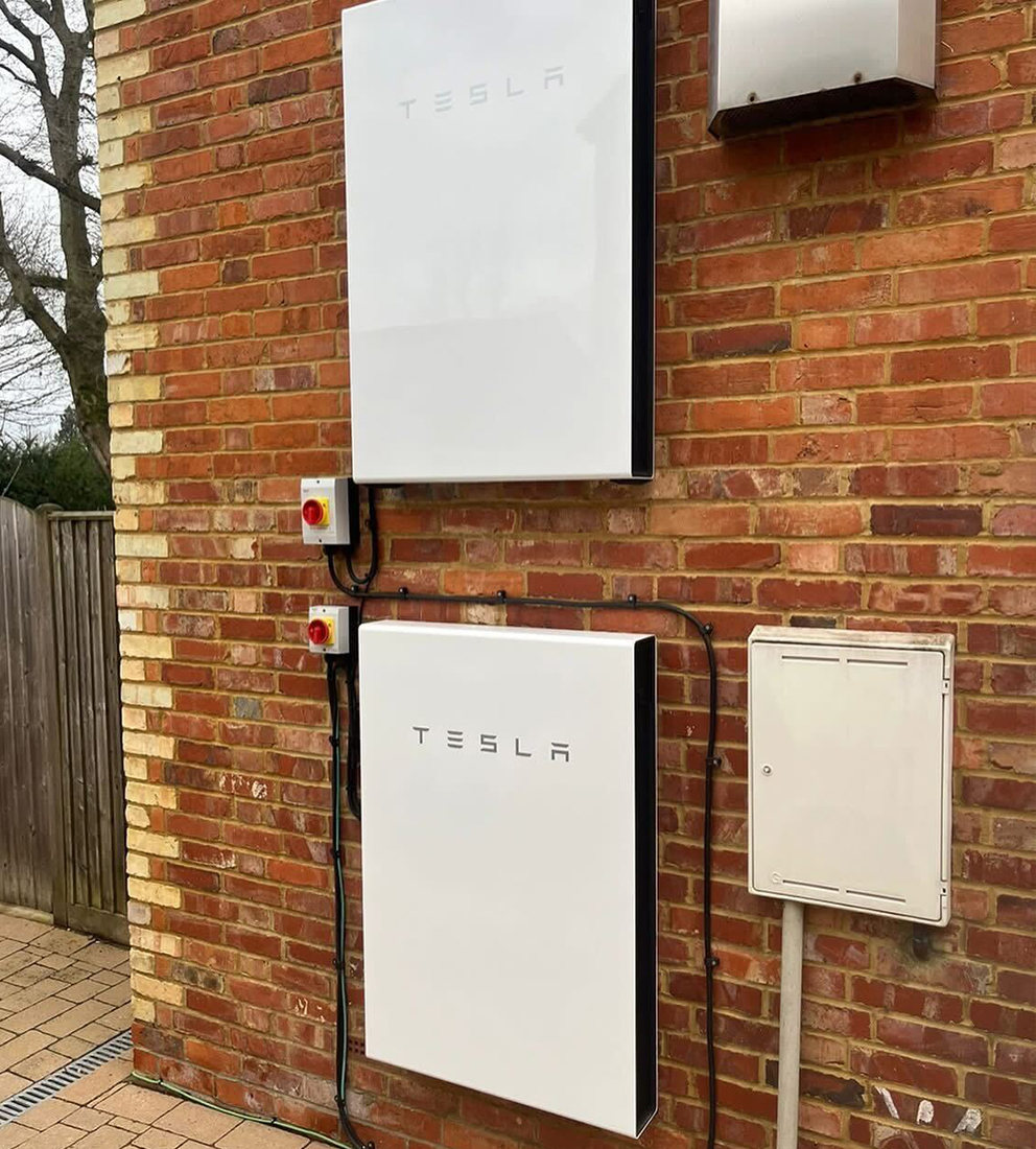 tesla battery storage system installed by hybrid electrical & renewables